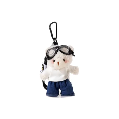 LEVENKENESS Оригинальный Плюшевый Медведь Одетый Кукла Кукла Плюшевая Подвеска 13,5 см Рекомендуемая Высота