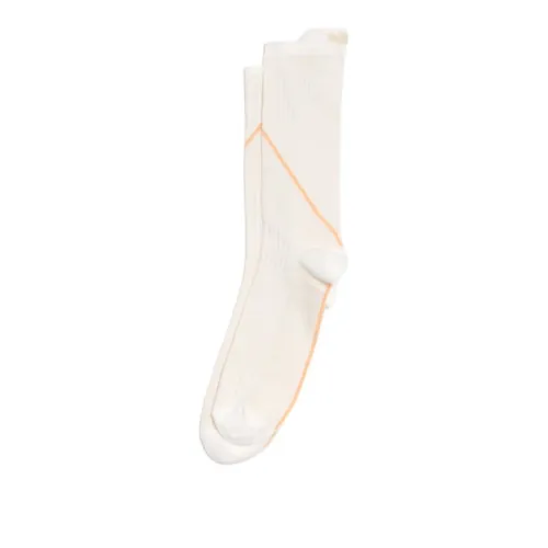 LACOSTE 1 Pack Beige Men's Mid Shin Sock