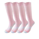 Розовые профессиональные компрессионные носки [набор из 2 пар комплект]