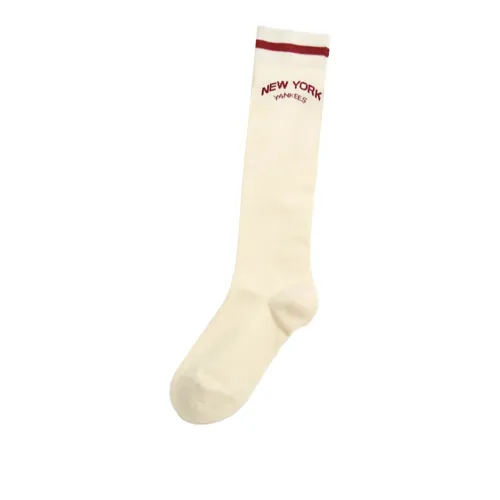 MLB New York Yankees Varsity Носки до колена Унисекс 1 упаковка Кремовый