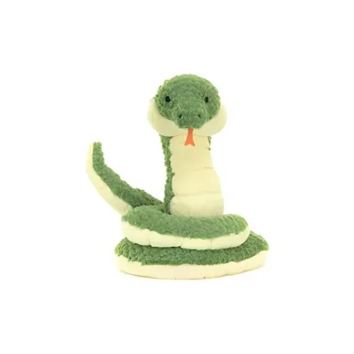JELLYCAT Amphibian Reptile Collection Cizi Змей Кукла Плюшевая Кукла 27 см Высота В Сидячем Позе