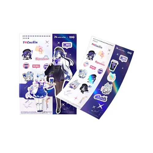 LUCKIN COFFEE x Original God Sigourney Cleopatra Наклейка Мерч по IP