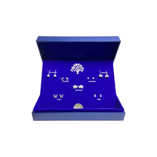 ERXI Copper Stud Earrings Women's ERXI Медные серьги-гвоздики женские