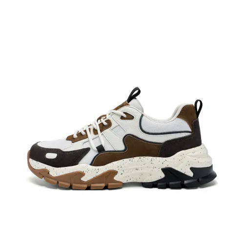 JEEP SPIRIT Низкий топ массивные кроссовки мужской коричневый