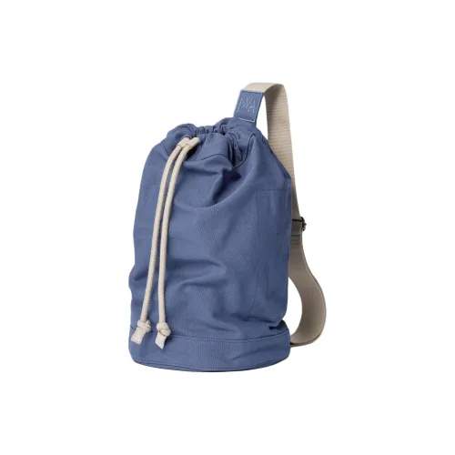 UNIQLO Хлопок Sling Сумка Унисекс Синий