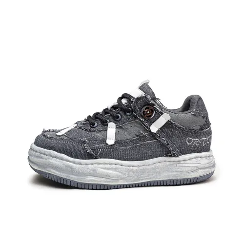 MILLIE'S Устойчивые к истиранию низкие кроссовки для скейтбординга Мужские Серые