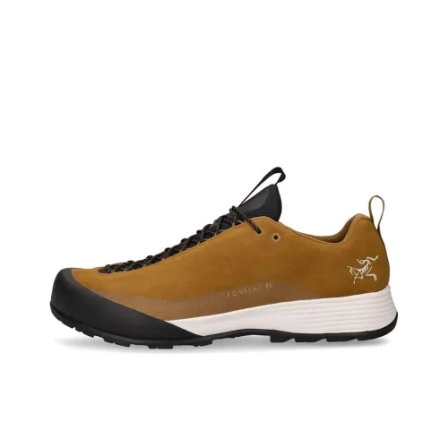 Arcteryx Konseal FL Уличная обувь Низкий топ Желтый Черный Белый Мужской