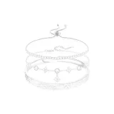 Клевер четырехлистный, набор из трех предметов