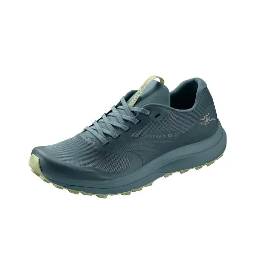 Arcteryx Norvan LD 2 Устойчивые к истиранию низкие беговые кроссовки унисекс зеленые