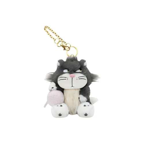 Disney Paw Party Lucifer Ключница Кукла Плюшевая Подвеска 14 см Высота Шанхайский Дисней