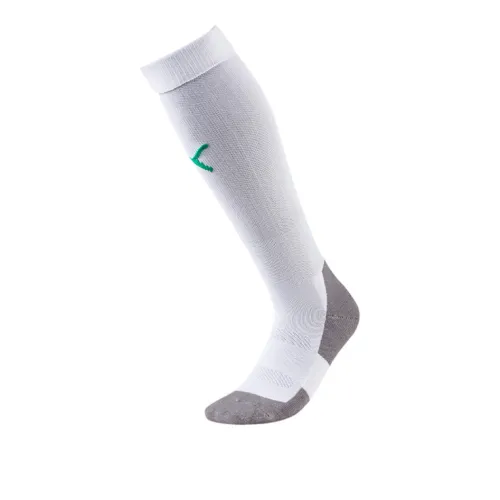 PUMA Liga Футбольные носки Унисекс 1 упаковка Белый Зеленый