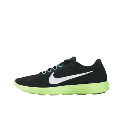nike Lunaracer 4 Slip-resistant Abrasion-resistant Low Top Training Running Shoes Men's Black Green nike Lunaracer 4 Противоскользящий Устойчивый к истиранию Низкий Топ Тренировочные Беговые Кроссовки Мужские Черный Зеленый
