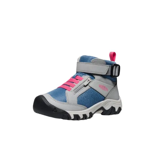 KEEN Targhee High Топ Детская Туристическая обувь Серый для детей 3-7 лет