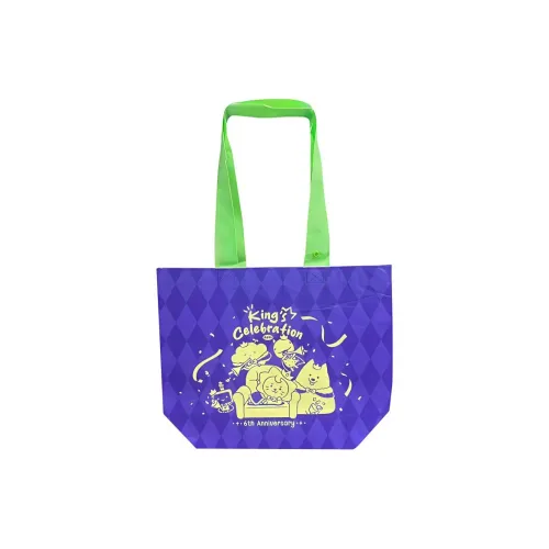 LINE FRIENDS ROY6 Лайян Шесть Коллекция юбилея Экологичная сумка Милая сумка с мультяшным дизайном мерч по IP