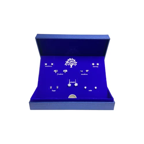 ERXI Copper Stud Earrings Women's ERXI Медные серьги-гвоздики женские