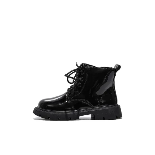 TONYBEAR Детские кожаные сапоги High Top Kids