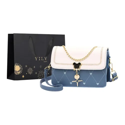 Yi Brigade PVC Сумка на плечо Стандартная Женская Чисто Белый Синий Белый Зеленый Белый