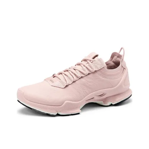 Ecco Walking C Беговые кроссовки Низкий Топ Розовый Женские