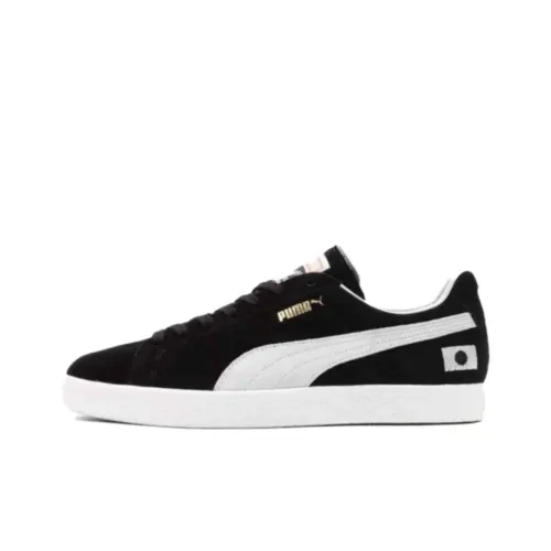 PUMA SUEDE VTG Low Топ Скейтборд Кроссовки Унисекс Черный