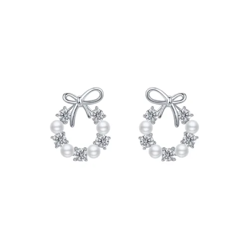 LAA 999 Fine Серебряные серьги-гвоздики Женские