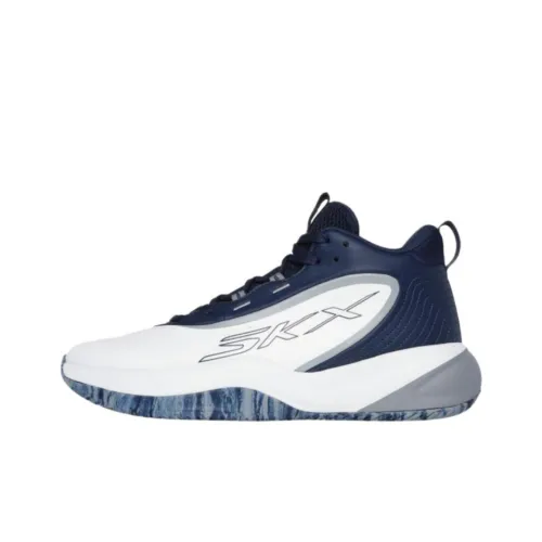 Skechers SKX Баскетбольные кроссовки High Топ Blue Unisex