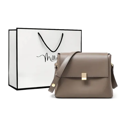 MILLIE'S Сумка через плечо из коровьей кожи сумка на плечо обычная женская темно-коричневый светло-коричневый