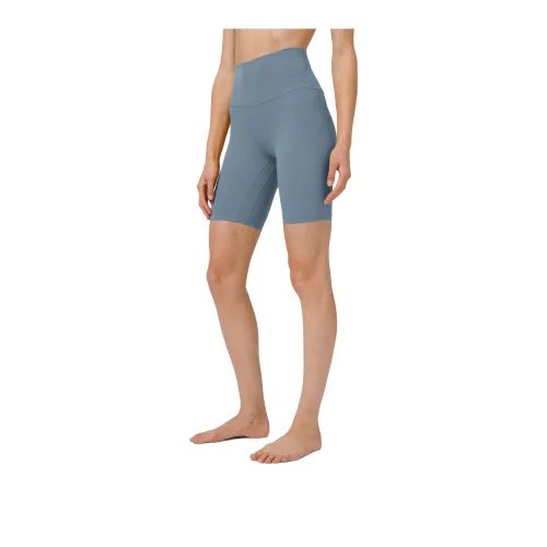 Lululemon Align Коллекция Джинсовый Синий Женские Йога Шорты