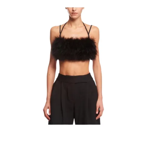 The Attico Черные Женские Бюстгальтеры