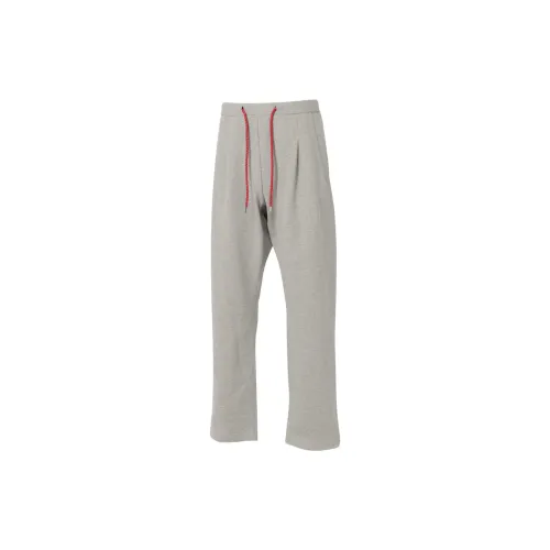 NANGA FERRE Пряжа ECO Hybrid Sweat pants Вязаные Тренировочные брюки Мужские Светло-серые