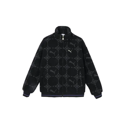 PUMA FW24 Game On Шерпа Бархат Feel Куртка Унисекс Черный