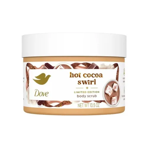 DOVE Горячий какао Вихрь Центральная часть Скрубы 298 г Увлажняющий