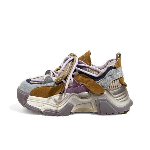 A Poinsettia Princess Низкий топ кроссовки с толстой подошвой женские