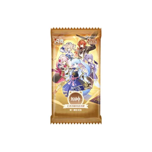 GenShin Аято Камисато KEQING Барбара Дилюк Noel SEVEN Saints Summoning First Phase Supplement Пачка Карты для дуэлей