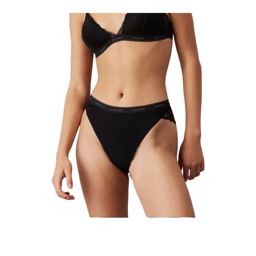 Calvin Klein Трусы Европейская версия Женские 1 упаковка Черный