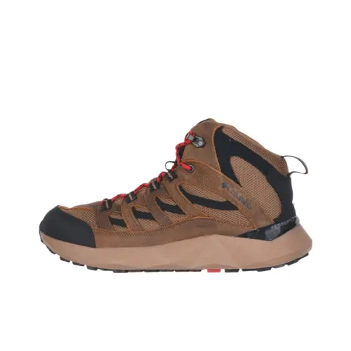 Columbia Альпинистские и туристические ботинки High Top Коричневый Черный Мужской