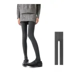 [Thickened Fleece] Темно-серый - с вырезом под пятку (Подходит для -10-0℃)