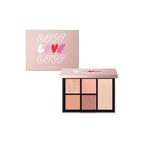 SNIDEL Общий Хайлайтер Палетка Тени для глаз Легко Смешиваемые Контуринг Подчеркивание глаз #EX13 Spend Любовь #EX14 Длинный Hug