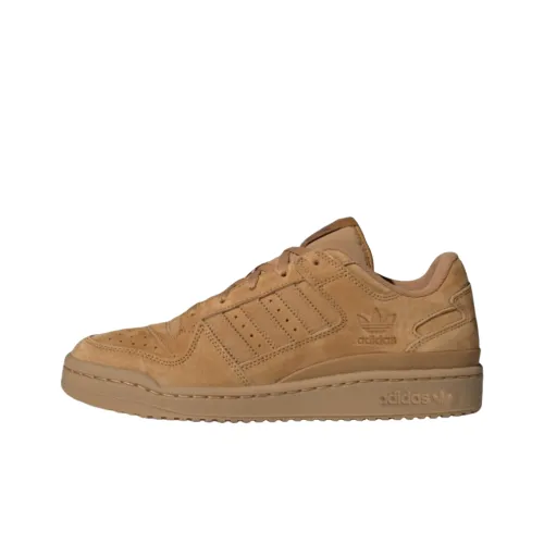 Adidas Originals FORUM Скейтборд Кроссовки Низкие Устойчивые к Износу Унисекс Коричневый