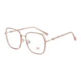 Прозрачный оранжево-розовый