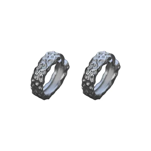 QIANFANGDAHUANGYE Титановые стальные серьги унисекс