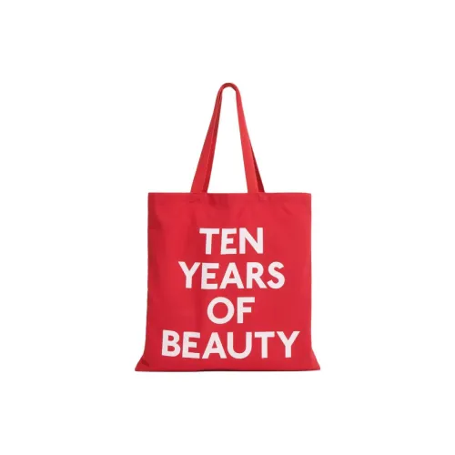 MANSUR GAVRIEL Хлопок Тоут Сумка Сумка для покупок Сумка на плечо Женская Красная