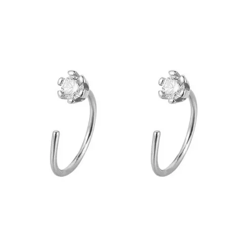 QIANFANGDAHUANGYE Сплав Серьги-гвоздики Женские