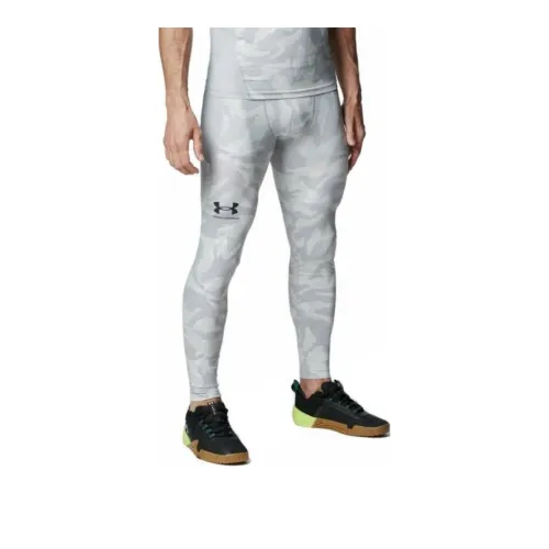 Under Armour Леггинсы Мужские Светло-Серые