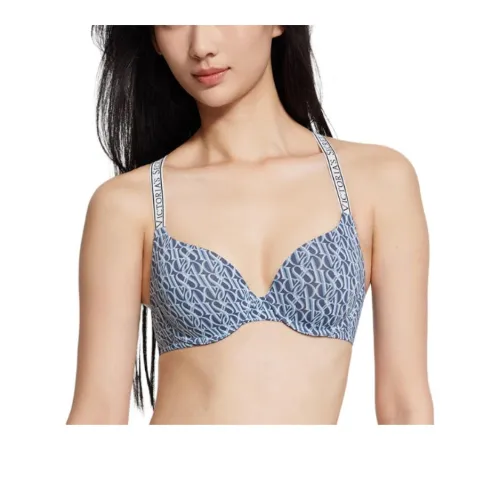 Victoria's Secret Бюстгальтер Женский Джинсовый Синий