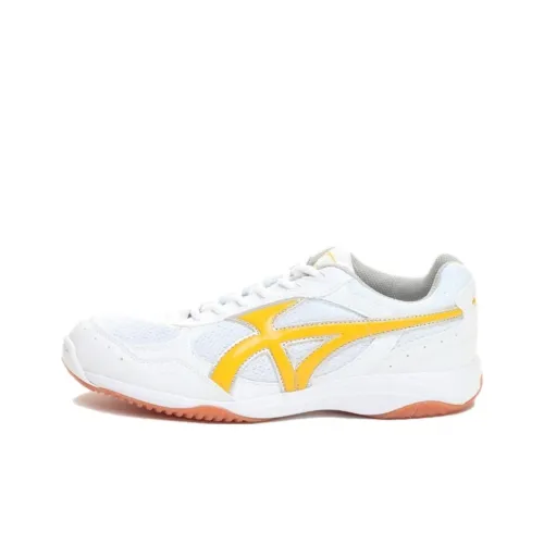 MoonStar Slip-resistant и дышащие кроссовки для тренировок с низким верхом унисекс белый желтый