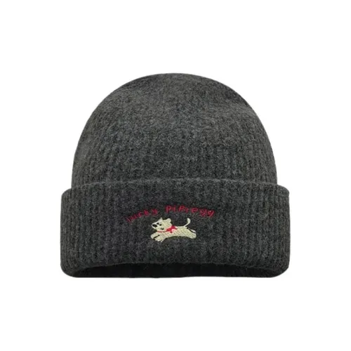 Шапки-бини из плюшевого пряжа Moore Joan Унисекс