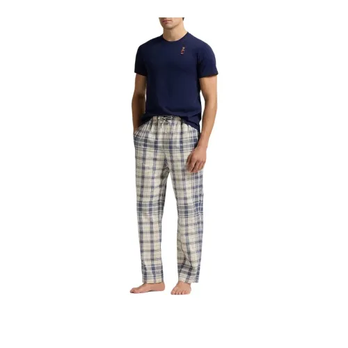 Polo Ralph Lauren Pajama Set Мужской Морской Синий