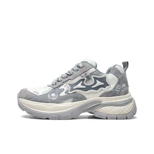 Ancient Finches Амортизация Высота Увеличение Низкий Топ Толстая Подошва Кроссовки Унисекс