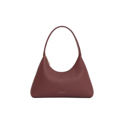 MANSUR GAVRIEL Мягкая Телячья Кожа Сумка Мини Женская Гранатовая