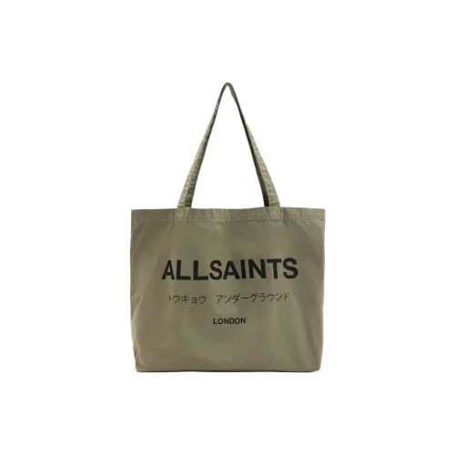 ALLSAINTS Хлопок Тоут Сумка Сумка для покупок Сумка на плечо Мужская Морской зеленый